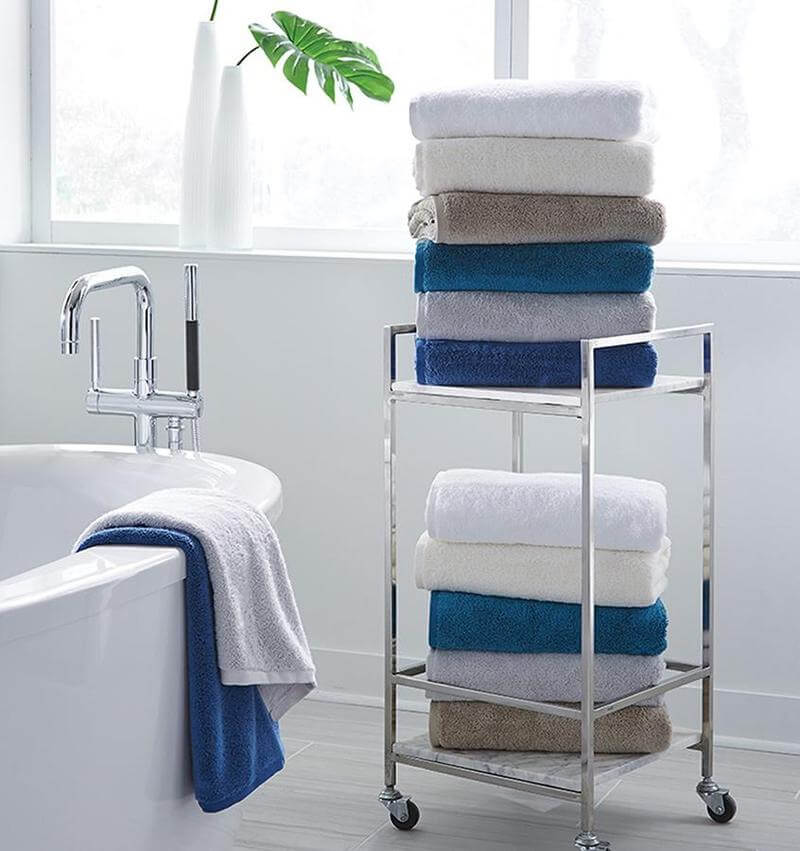 12 – Highlight the towels