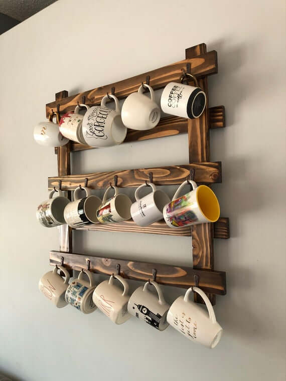 21. Wall of mugs 2