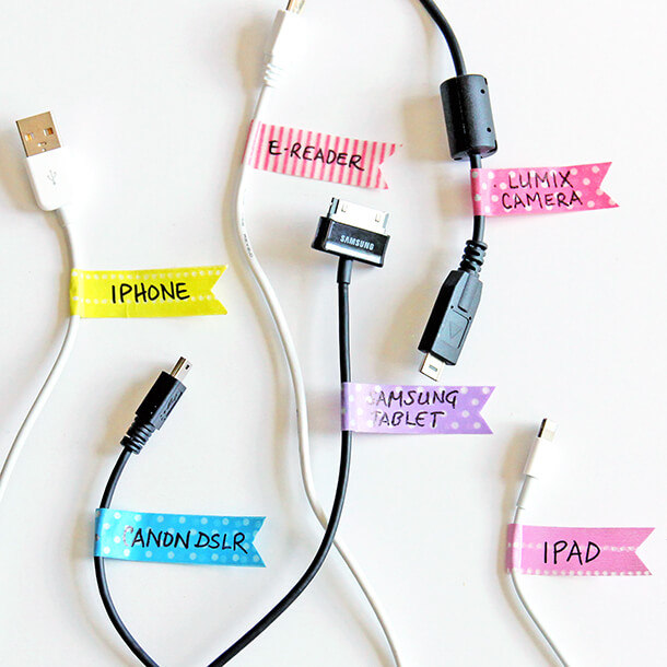 3 – Organize the electronics cables