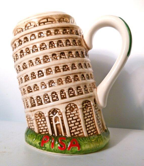 7 – Tower of Pisa Mug