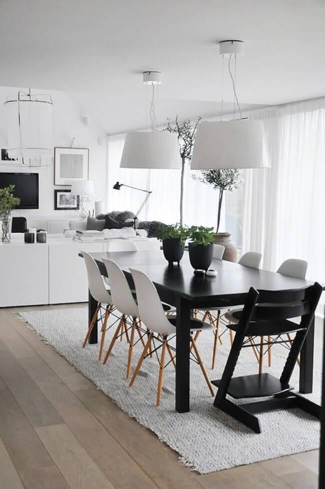 Scandinavian-style dining room 1