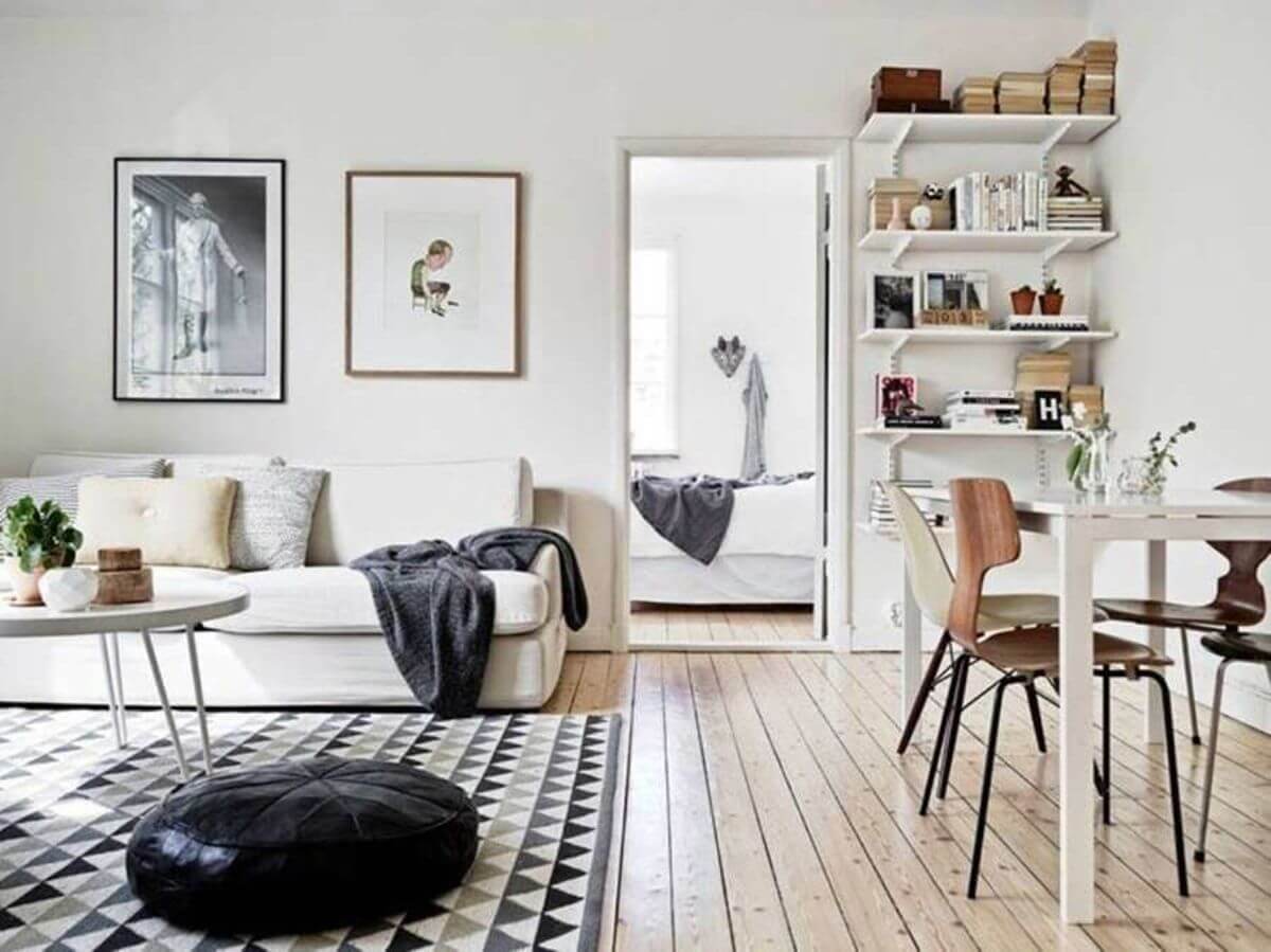 Scandinavian-style living room 2