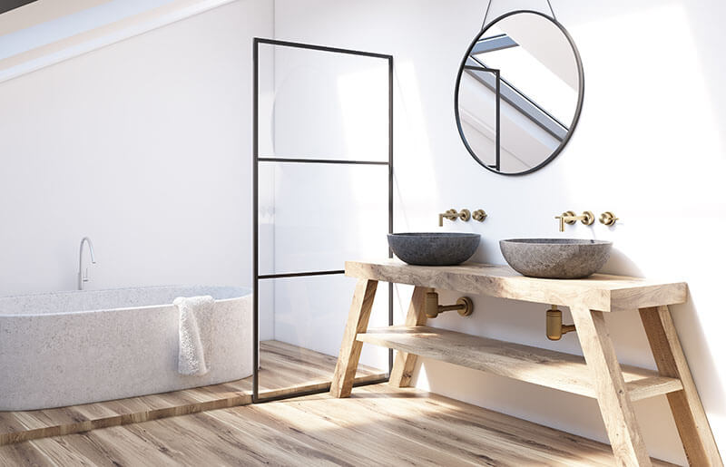 Why bet on a minimalist style for the bathroom