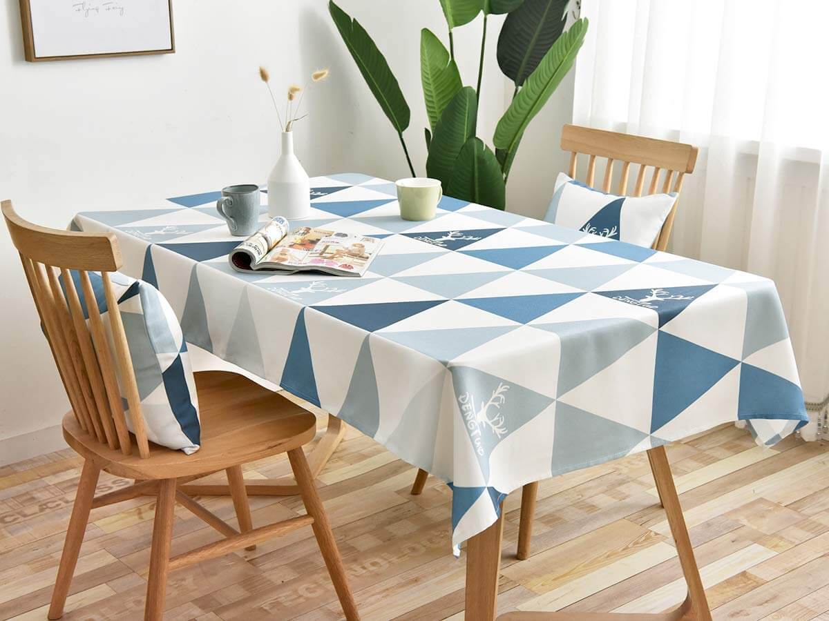 10- Cotton tablecloths