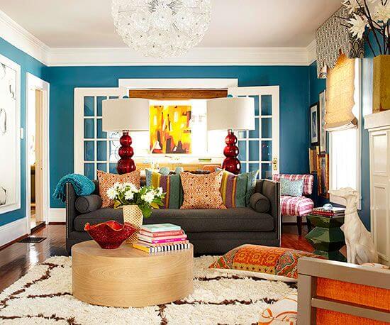 2- What is the best paint color for the living room