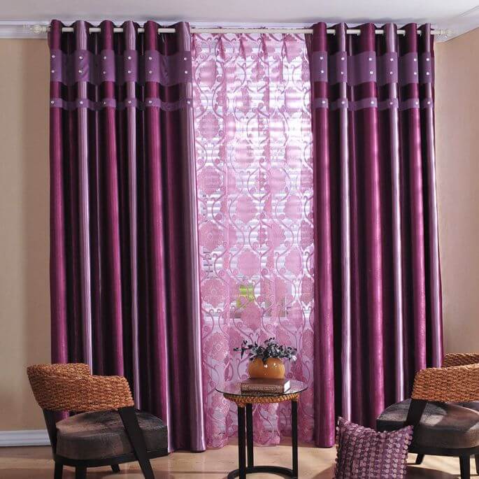 27- Spring curtains without spending too much