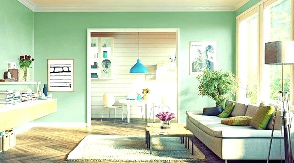 8– Opt for light colors in a small living room