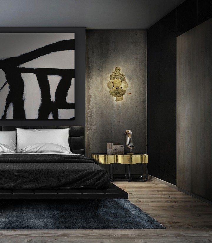 Creative Black Bedroom Decor