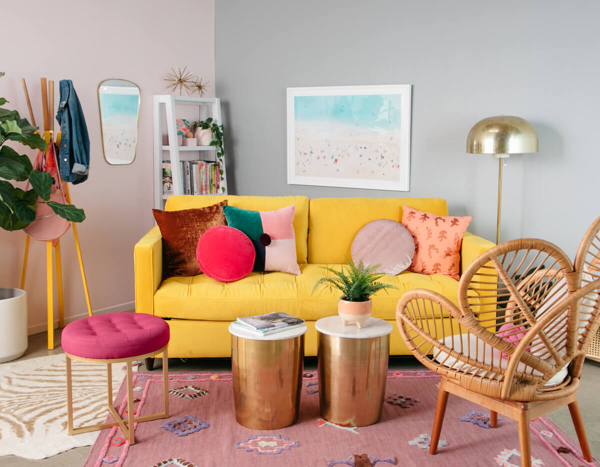 Ideas to Brighten with Yellow Color in Decor 1