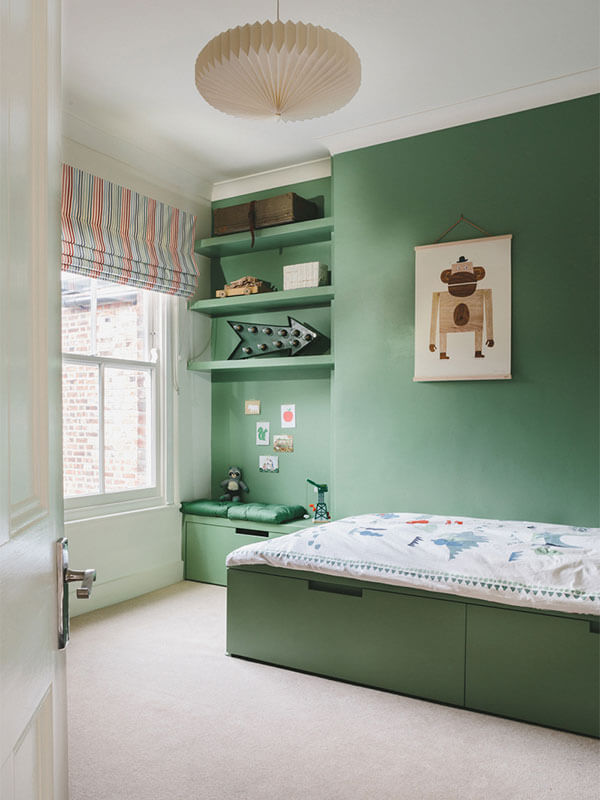 Paint the kid's room green